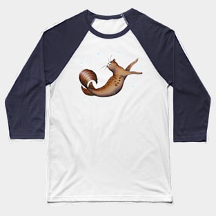 Catfish Tabby Baseball T-Shirt